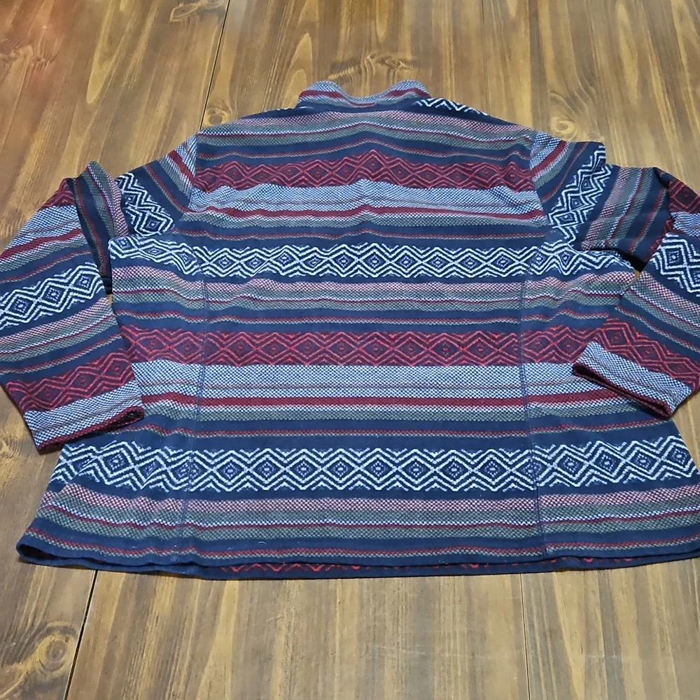 Eddie Bauer Striped Fleece - Picture 5 of 9